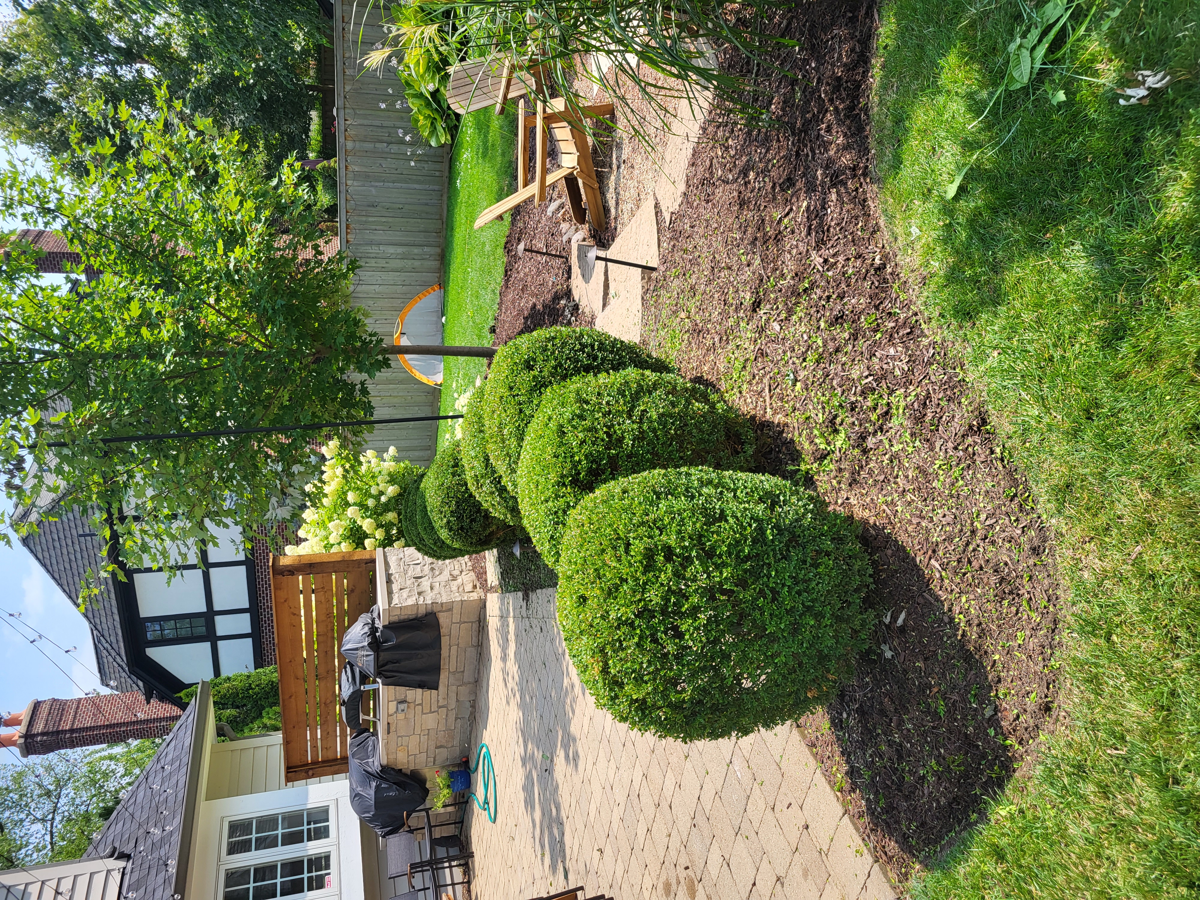 Landscaping showcase